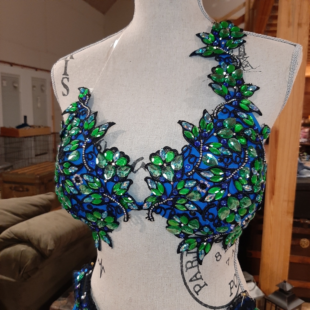 Wbff competition or samba rhinestone bikini